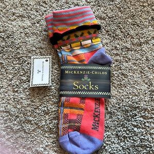 NWT Mackenzie Childs Socks